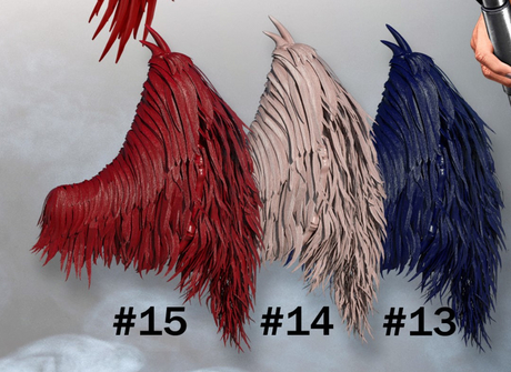 Second Life Marketplace - #14 Blueberry - Lillith - Wings - Common